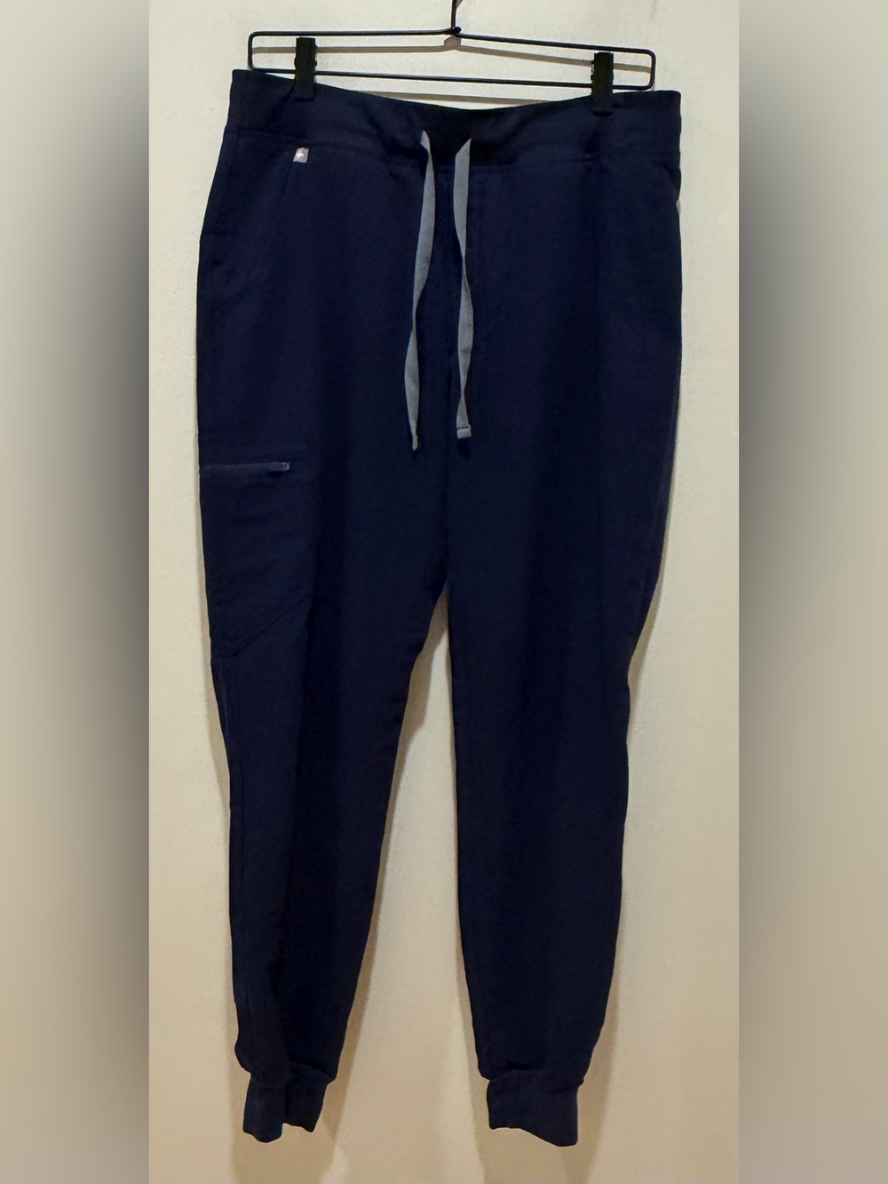 Figs Technical Collection Dark Navy Blue Zamora Jogger Scrubs Pants Size Medium